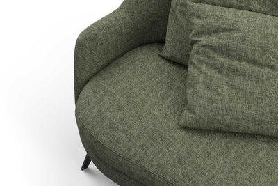 product image for Leon Fabric in Green/Brown 92