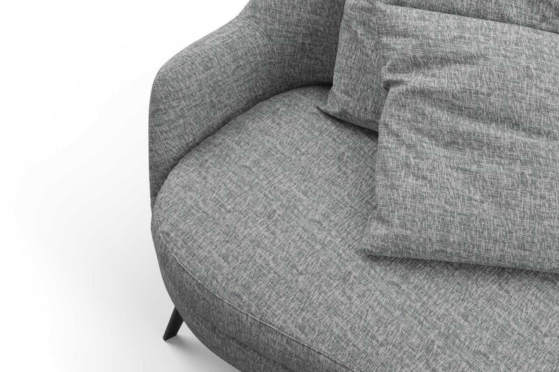 media image for Leon Fabric in Blue/Grey 229