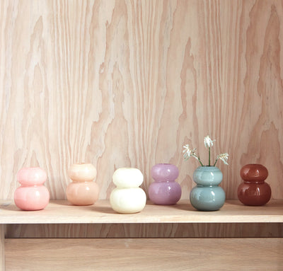 product image for lasi extra small vase in nutmeg 2 8