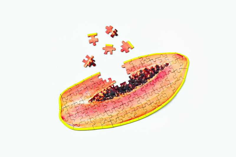 media image for Little Puzzle Thing™ - Papaya design by Areaware 214