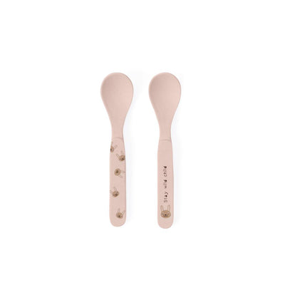 product image of rabbit bamboo spoon set rose by oyoy 1 528