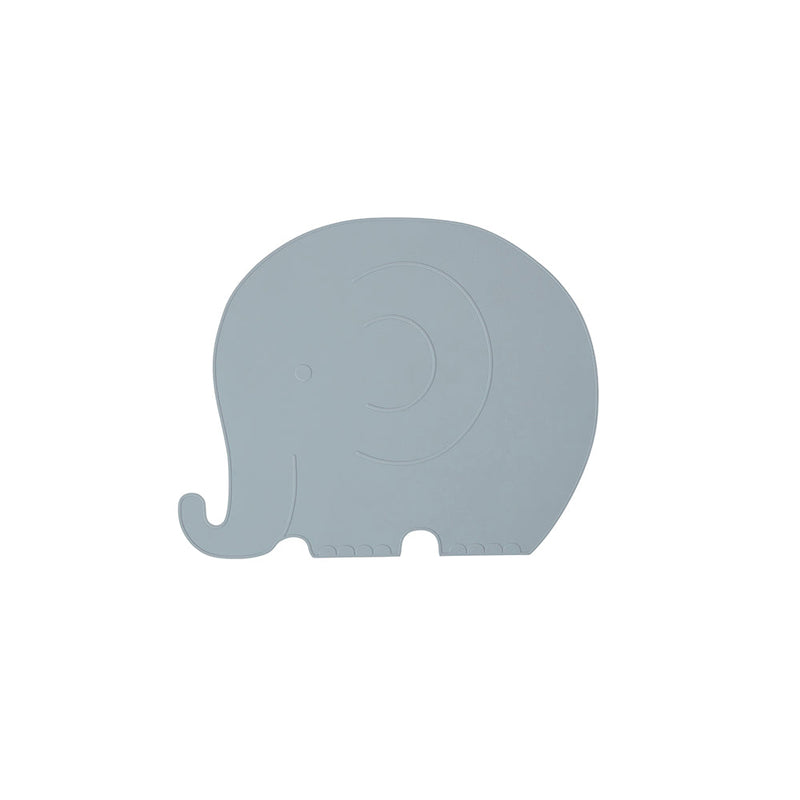 media image for placemat henry elephant pale blue by oyoy 1 287