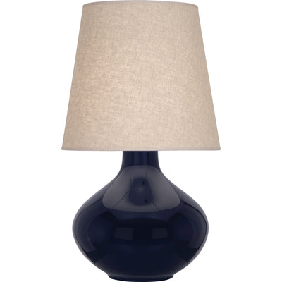 product image for June Table Lamp Multiple Colors With Buff Linen Shade Design By Robert Abbey 12 38