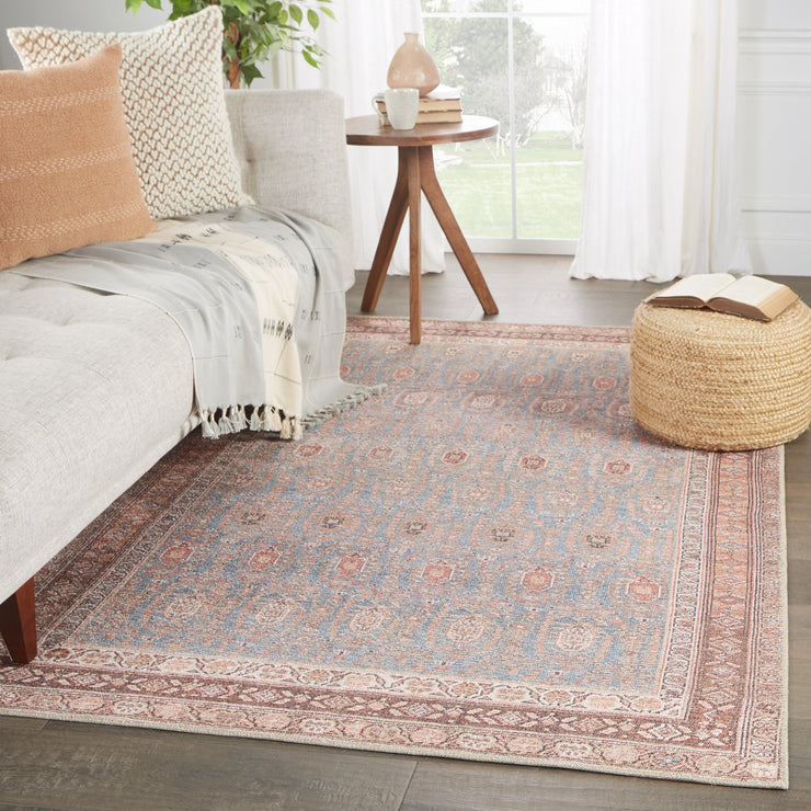 tielo oriental blue brown area rug by jaipur living 5