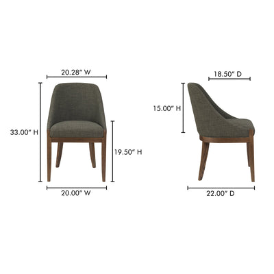 product image for Edward Dining Chair Heather Moes Home Collection Mhc Me 1071 34 12 87