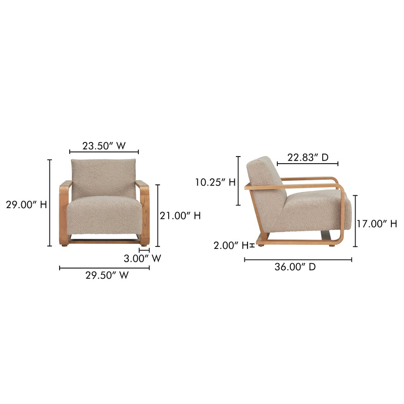 media image for Eckersley Lounge Chair Moes Home Collection Mhc Me 1073 34 23 277