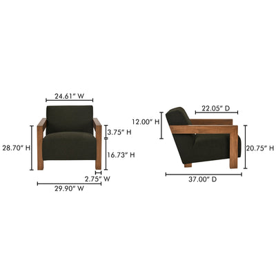 product image for Garnet Lounge Chair Moes Home Collection Mhc Me 1075 07 14 0