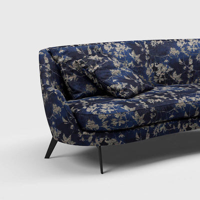 product image for Merriment Fabric in Blue/Navy 77