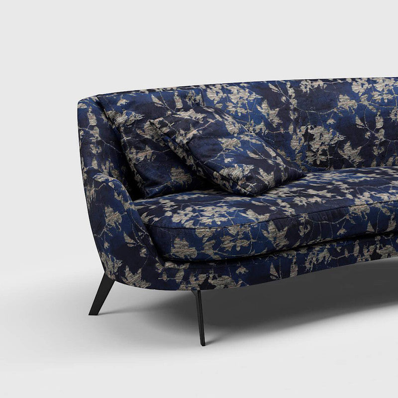 media image for Merriment Fabric in Blue/Navy 219