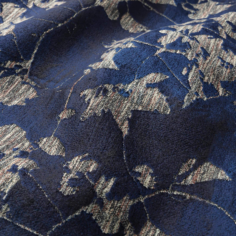media image for Merriment Fabric in Blue/Navy 22