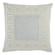Azilane Trellis Pillow in Light Blue by Jaipur Living