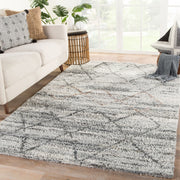 kas01 kenzi hand knotted trellis gray brown area rug design by jaipur 4