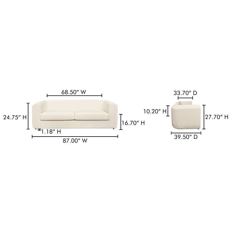 media image for Alora Sofa Moes Home Collection Mhc Mm 1002 40 15 253