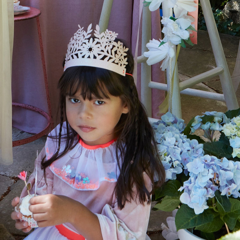 media image for pink glitter party crowns by meri meri mm 170128 2 260