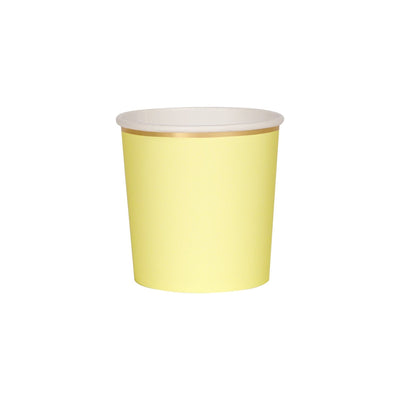 product image for pale yellow partyware by meri meri mm 181441 6 34