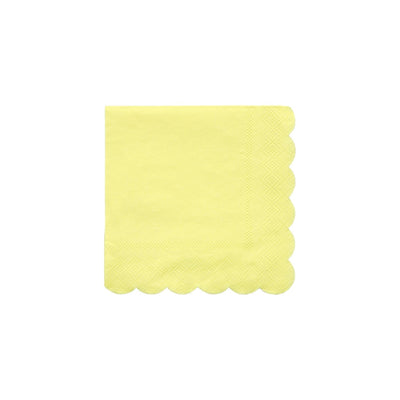 product image for pale yellow partyware by meri meri mm 181441 4 79