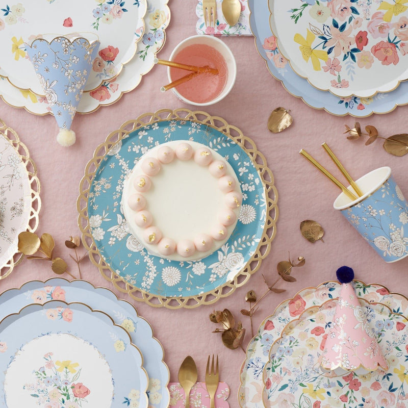 media image for english garden partyware by meri meri mm 205579 1 24