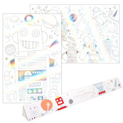 product image for space coloring posters by meri meri mm 206245 1 21