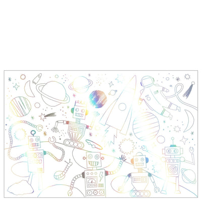 product image for space coloring posters by meri meri mm 206245 2 87