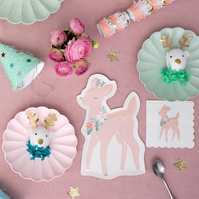 product image for pastel deer partyware by meri meri mm 217738 1 1