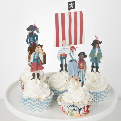 product image for pirate partyware by meri meri mm 222579 12 22