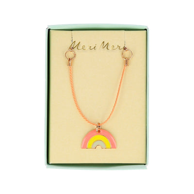 product image for enamel rainbow necklace by meri meri mm 223110 2 29