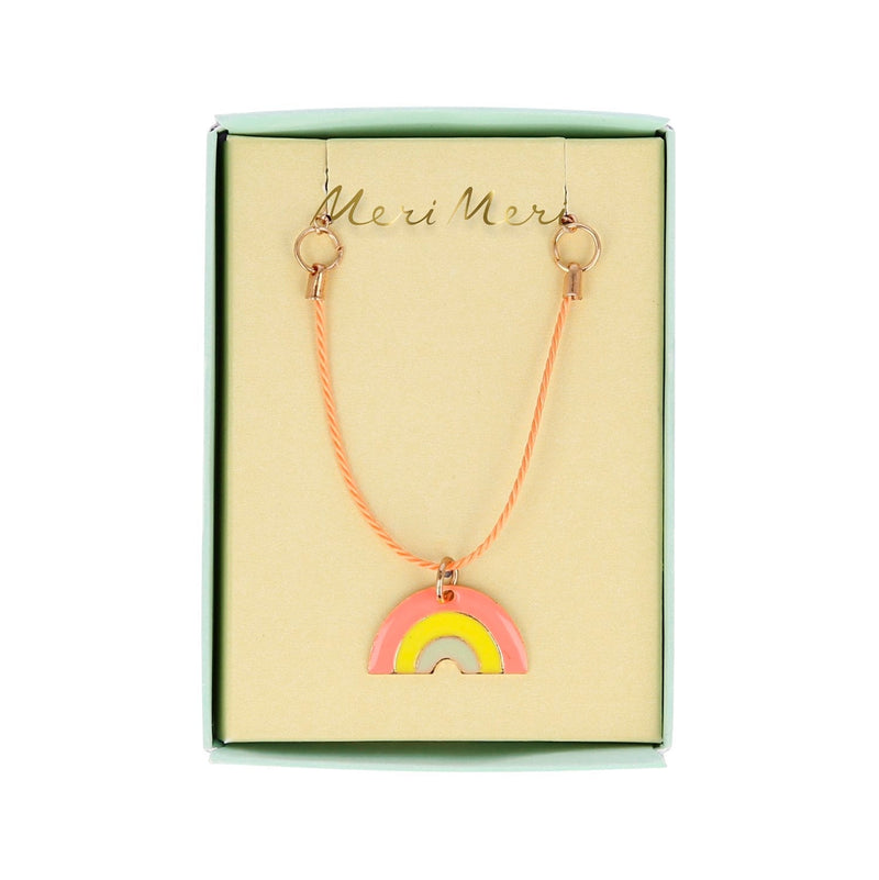 media image for enamel rainbow necklace by meri meri mm 223110 2 284