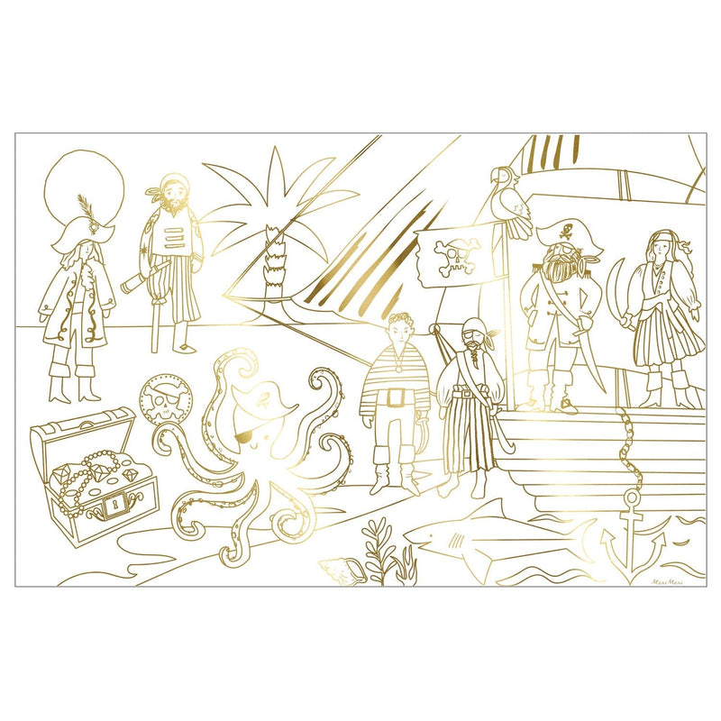 media image for pirate coloring posters by meri meri mm 223137 6 250