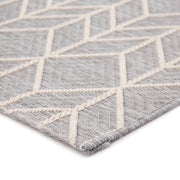 galloway indoor outdoor chevron gray cream rug design by jaipur 3