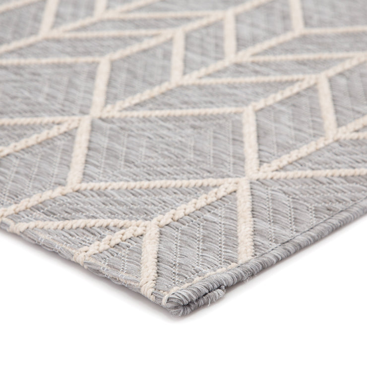 galloway indoor outdoor chevron gray cream rug design by jaipur 3