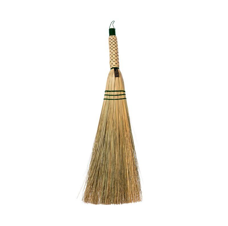 media image for hand broom green design by puebco 1 1 258