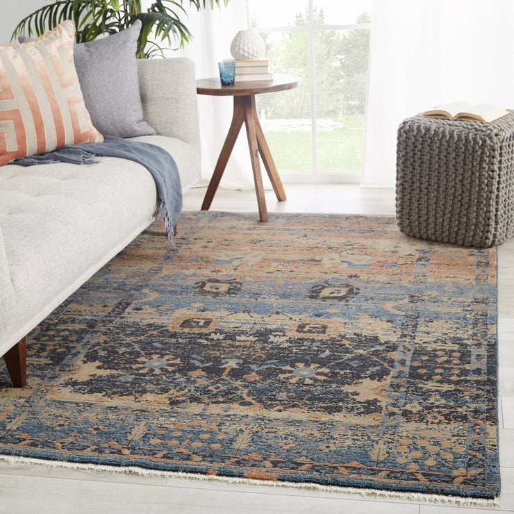Caruso Oriental Blue & Taupe Rug by Jaipur Living