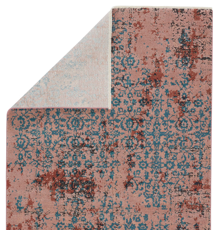 zea trellis pink teal area rug by jaipur living 3