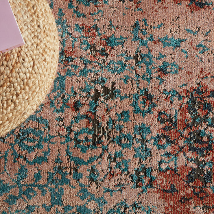 zea trellis pink teal area rug by jaipur living 8