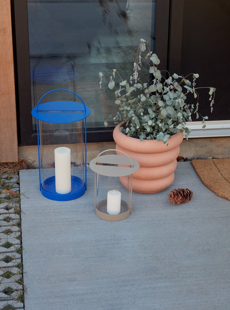 media image for maki lantern large in optic blue 4 230
