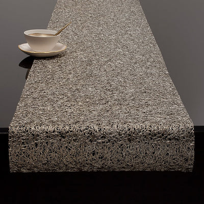 product image for Metallic Lace Table Runner Chilewich Chw 100149 002 1 50