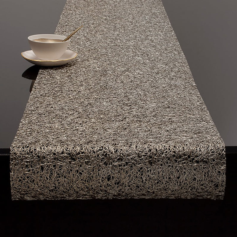 media image for Metallic Lace Table Runner Chilewich Chw 100149 002 1 212