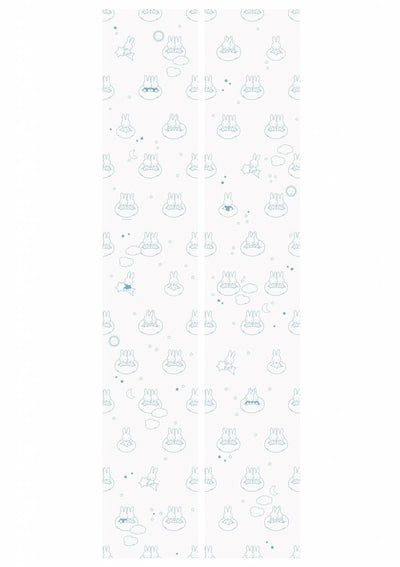 product image for Miffy Clouds Kids Wallpaper in Blue by KEK Amsterdam 34