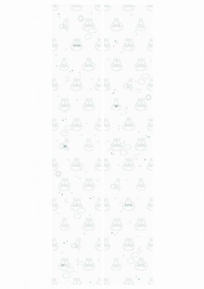 product image for Miffy Clouds Kids Wallpaper in Green by KEK Amsterdam 11