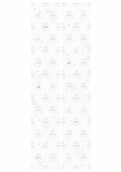 product image for Miffy Clouds Kids Wallpaper in Grey by KEK Amsterdam 18