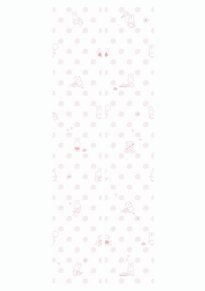 product image for Miffy Flowers Kids Wallpaper in Pink by KEK Amsterdam 95