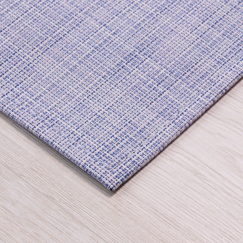 media image for Mini Basketweave Periwinkle Rug Chilewich Chw 200869 046 2 293