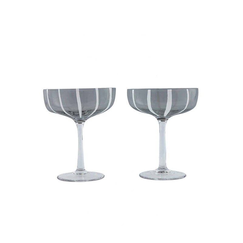 media image for mizu coupe glass grey 1 232