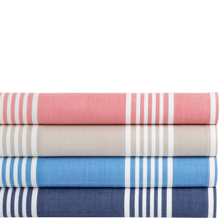bistro stripe french blue napkin by annie selke fr459 np4 3