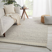 gila handmade border gray ivory rug by jaipur living 6
