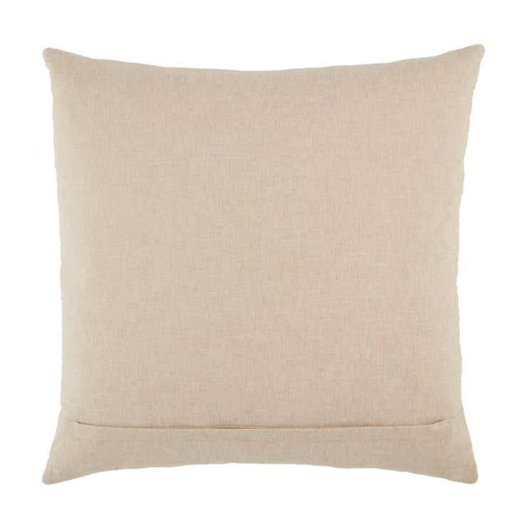 Jacques Geometric Pillow in Beige by Jaipur Living