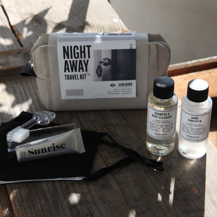 night away travel kit design by mens society 4