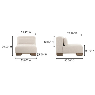 product image for June Slipper Chair Moes Home Collection Mhc Oa 1031 34 9 15