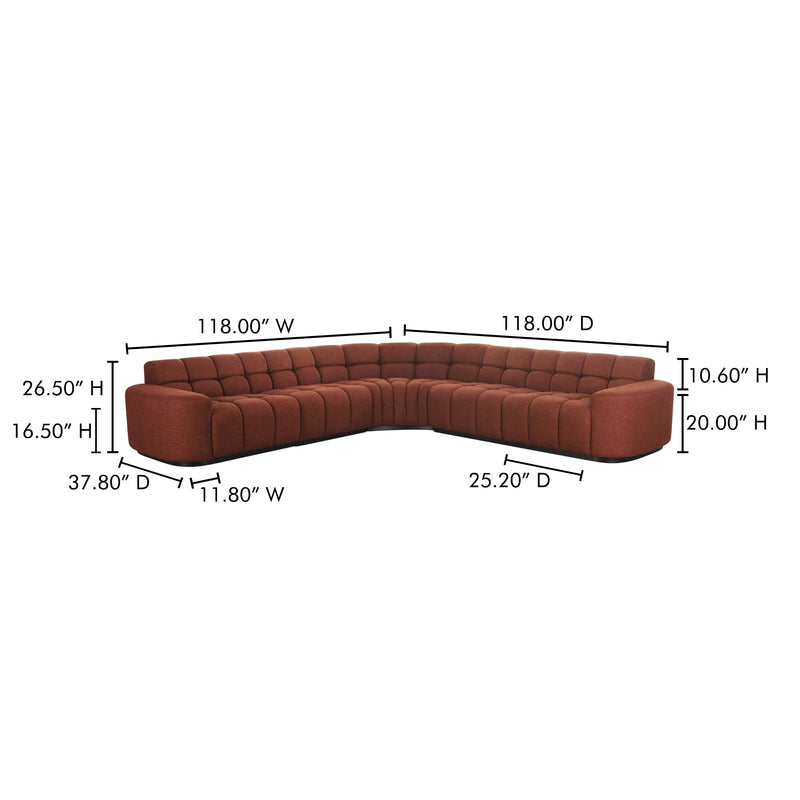 media image for Roman L Shaped Sectional Moes Home Collection Mhc Oa 1042 34 0 18 225