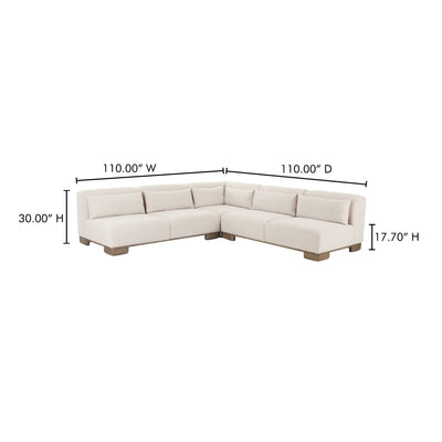 product image for June Corner Modular Sectional Moes Home Collection Mhc Oa 1050 34 9 58